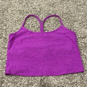 Beyond Yoga Spacedye Slim Racerback Cropped Tank Large